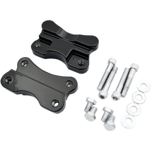Load image into Gallery viewer, DRAG SPECIALTIES 86-17 FLST BLK FENDER ADAPTERS PR 1410-0067
