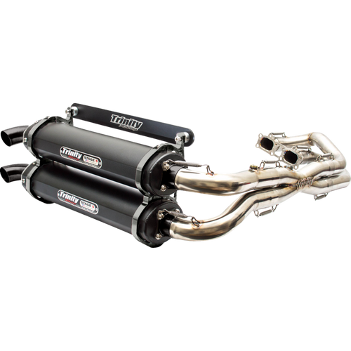 TRINITY RACING EXHAUST RZR 1000 BK CRKT TR-4119D-C2