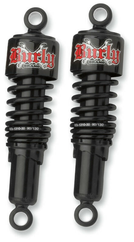 BURLY BRAND 04-17 XL SLAMMER SHOCK BLACK B28-1201B