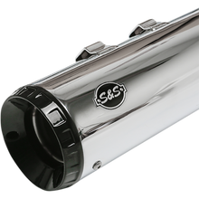 Load image into Gallery viewer, S&amp;S CYCLE MUFFLERS CHR 4.5"GNX M8FL 550-0991
