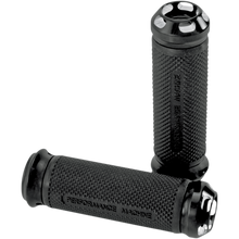 Load image into Gallery viewer, PERFORMANCE MACHINE ELITE APEX GRIPS BLK F/08-19 FLHT 0063-2044-BM