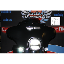 Load image into Gallery viewer, CUSTOM DYNAMICS 14-19 FLHT LIGHT VENT FAIRING WHT HD-VENT-LED-WHT