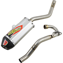 Load image into Gallery viewer, PRO CIRCUIT 03-19 CRF230F EXHAUST T-6 SS W/CF END CAP 0112023F