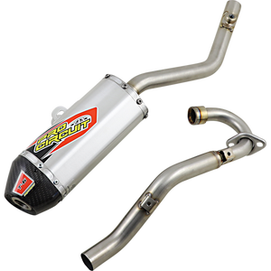 PRO CIRCUIT 03-19 CRF230F EXHAUST T-6 SS W/CF END CAP 0112023F