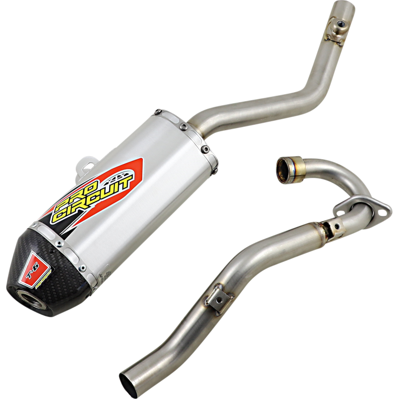 PRO CIRCUIT 03-19 CRF230F EXHAUST T-6 SS W/CF END CAP 0112023F