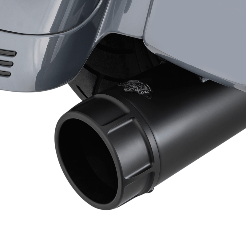 VANCE & HINES 95-16 FL TORQUER 450 MUFFLERS BLK 46673