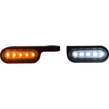 Load image into Gallery viewer, CUSTOM DYNAMICS LIGHT TURN SIGNALS MIRROR MOUNTED CD-MMTS-AW-B