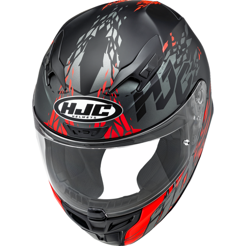 HJC i10 PITFALL SF BK/RD 2X 0000399524