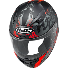 Load image into Gallery viewer, HJC i10 PITFALL SF BK/RD 2X 0000399524