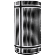 Load image into Gallery viewer, ZAN HEADGEAR MOTLEY TUBE FLEECE HOUNDSTOOTH BLK &amp; WHT TF235BW