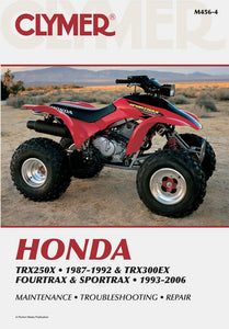 CLYMER 87-92 HONDATRX250 & 93-06 TRX300 MANUAL CM4564