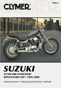 CLYMER 85-09 SUZUKI VS700-800 INTRUDER MANUAL CM4816