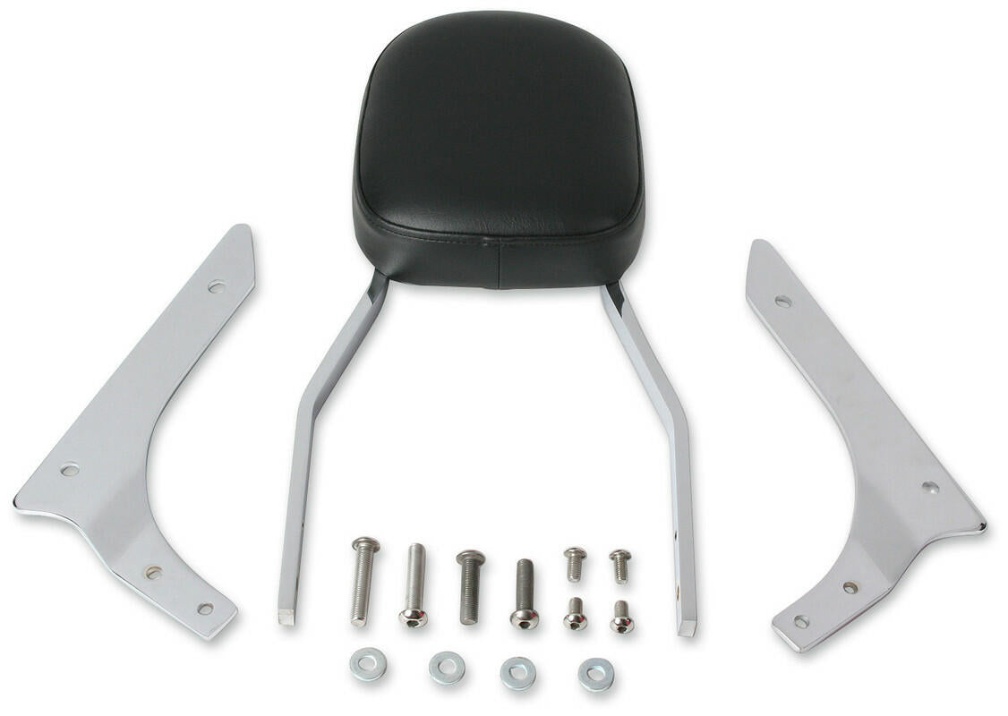 COBRA 04-16 VT750 AERO STD SISSY BAR CHROME 02-5118