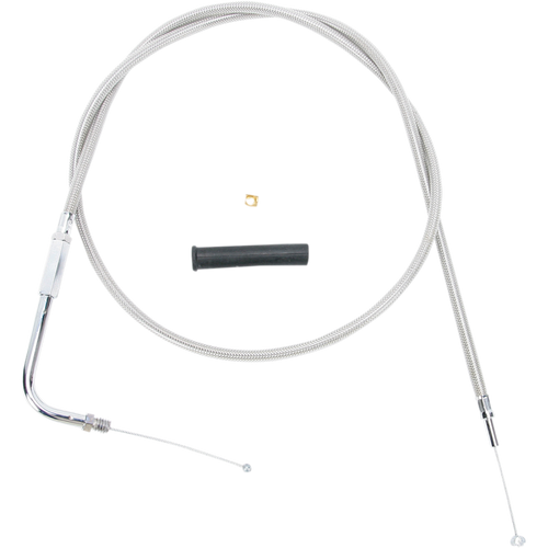 DRAG SPECIALTIES PRE96 S/STEEL THROTTLE CABLE 5331108B