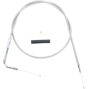 DRAG SPECIALTIES PRE96 S/STEEL THROTTLE CABLE 5331108B