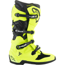 Load image into Gallery viewer, ALPINESTARS BOOT TECH 7(25) YEL FLUO BK 11 2012025-551-11