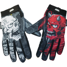 Load image into Gallery viewer, LETHAL THREAT GLOVE GOOD N EVIL BK XL GL15021XL
