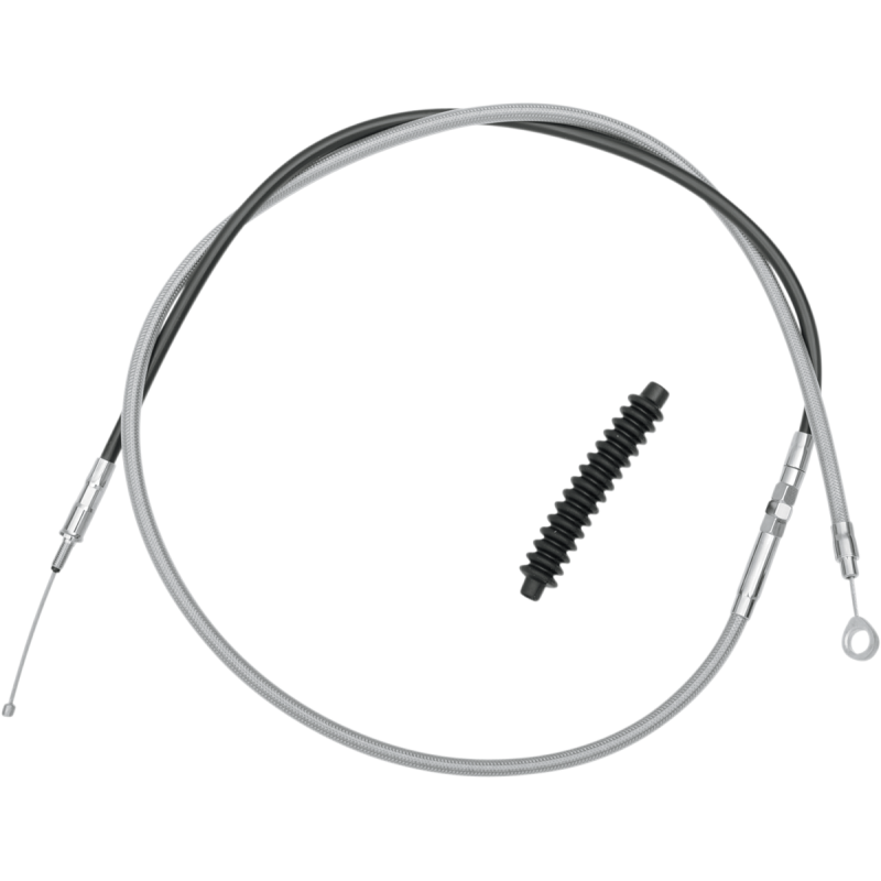 DRAG SPECIALTIES S/STEEL 70-11/16 FL HE CLUTCH CABLE 5322408HE