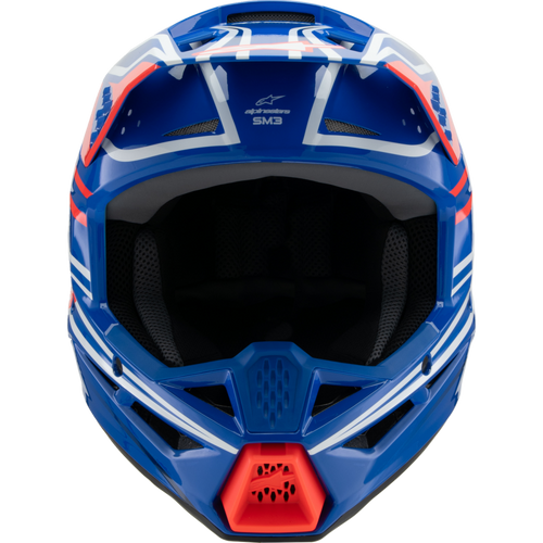 ALPINESTARS HELMETSM3 YTH WURX B/Y/BL/R L ECE06 8302125-7312-YL