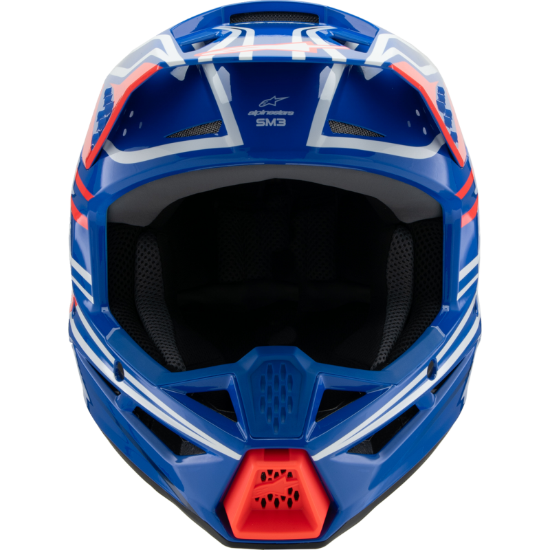 ALPINESTARS HELMETSM3 YTH WURX B/Y/BL/R L ECE06 8302125-7312-YL