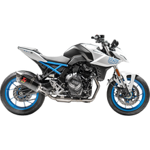 Load image into Gallery viewer, AKRAPOVIC 23-24 GSX-8S RACE FS SS/CF TI END CAP S-S8R1-EEC