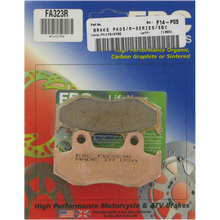 Load image into Gallery viewer, EBC FA323R SINTERED SERIES BRAKE PAD SET FA323R