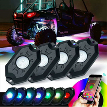 Load image into Gallery viewer, BRITE-LITES LED ROCK LIGHT KIT MULTI BL-RGBROCK4