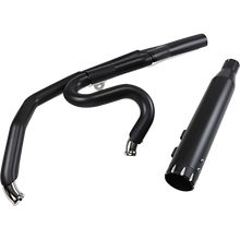 Load image into Gallery viewer, BASSANI XHAUST EXHAUST 2:1 M8 HIGH HP BLK 1F78TB