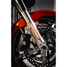 Load image into Gallery viewer, CUSTOM DYNAMICS LIGHT LED FORK AMB CHR CD-FORK-BCM-AC