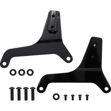 Load image into Gallery viewer, DRAG SPECIALTIES SIDEPLATES 18+ FXLR BK 50264880