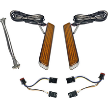 Load image into Gallery viewer, CUSTOM DYNAMICS LIGHT LED FORK AMB CHR CD-FORK-BCM-AC