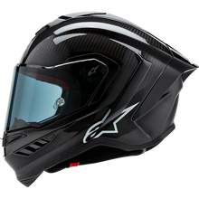Load image into Gallery viewer, ALPINESTARS (ROAD) S-R10 SOLID HELMET BLK CARB M&amp;G XS 8200124-1902-XS