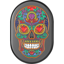 Load image into Gallery viewer, FIGURATI DESIGNS BACK FENDER COVER BLACK WITH SUGAR SKULL-RIGHT FD30-AC-BLK-RT