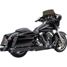 Load image into Gallery viewer, COBRA MUFFLER NH 4.5&quot; FLH BLK  ST 6290RB