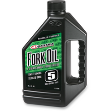 Load image into Gallery viewer, MAXIMA RACING OIL FORK OIL 5W- 1 LITER 54901