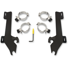 Load image into Gallery viewer, MEMPHIS SHADES METRIC 04-13 VICTORY HAMMER  BW MOUNT KIT BLK MEK1928