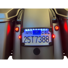 Load image into Gallery viewer, KODLIN CURVED ELYPSE 3-1 TOURING LICENSE PLATE KIT BLACK KUS20300
