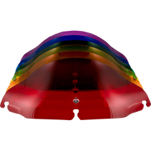 Load image into Gallery viewer, KLOCK WERKS WINDSHIELD FLARE FLH 6.5" RED KWW-01-0697