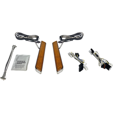 Load image into Gallery viewer, CUSTOM DYNAMICS LIGHT LED FORK AMB CHR CD-FORK-BCM-AC