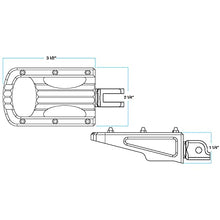Load image into Gallery viewer, Biltwell Punisher ST18 RiderFoot Pegs Motorcycle Foot Pegs ''Compatible/Replacement for'' Harley-Davidson