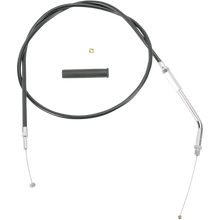 Load image into Gallery viewer, DRAG SPECIALTIES BLACK FL THROTTLE CABLE 4330100B