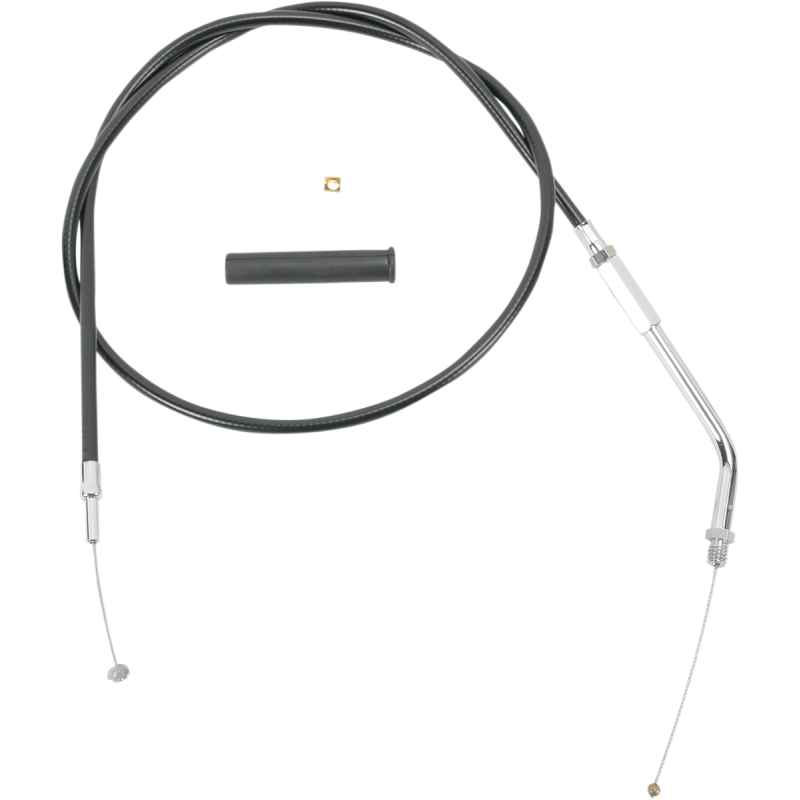 DRAG SPECIALTIES BLACK FL THROTTLE CABLE 4330100B