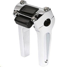 Load image into Gallery viewer, Thrashin Supply Co TSC-6025-3 Straight Handlebar Riser Kit with Gauge Cutout - 6in. - Chrome