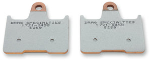 DP BRAKES HDP537 DRAG PREMIUM SINTERED PADS HDP537