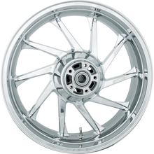 Load image into Gallery viewer, COASTAL MOTO CAST 3D HURRICANE REAR CHRM 18X5.5 NABS 09-19 FLHT 3D-HUR185CH