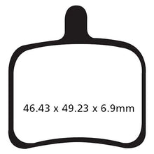 Load image into Gallery viewer, EBC FA460HH DOUBLE H SERIES BRAKE PAD SET FA460HH