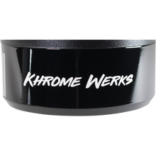 Load image into Gallery viewer, KHROME WERKS 4-1/2' Klassic Tip - Right - Black Podwercoat 200659P - Motomike Canada
