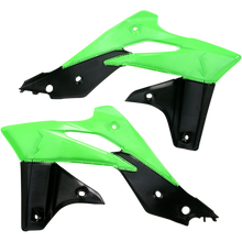 Load image into Gallery viewer, Acerbis - 13-16 Kawasaki KX250F Radiator Shroud - Green/Black (2314161089)