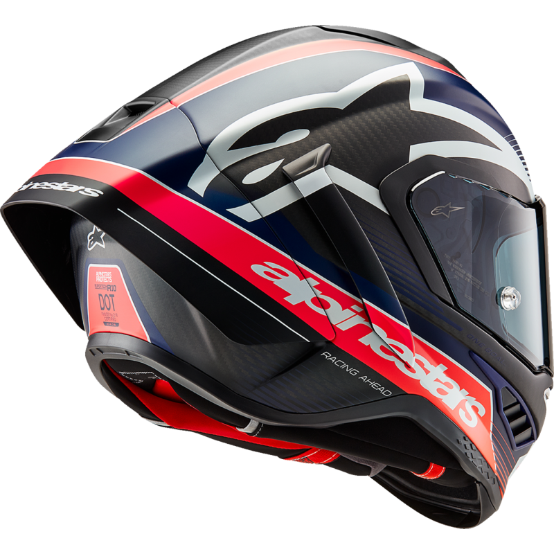ALPINESTARS (ROAD) S-R10 TEAM HELMET CRB/R/BL XS 8200224-1383-XS