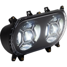 Load image into Gallery viewer, CUSTOM DYNAMICS HEADLIGHTS DBLX LED BLK CD-RG-H-B